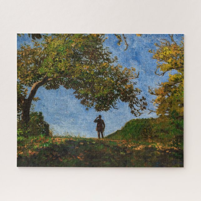 Quebra-cabeça Károly Ferenczy - No Topo da Colina (Horizontal)