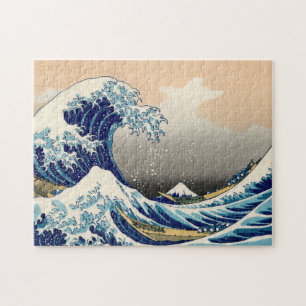 Quebra-cabeça KATSUSHIKA HOKUSAI - A grande onda fora de