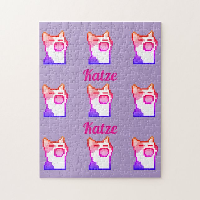 Quebra-cabeça Katze (Vertical)