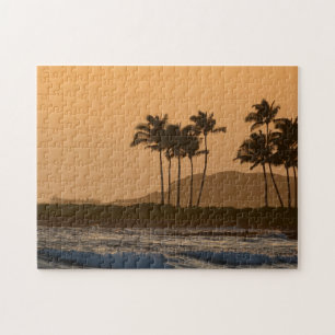 Quebra-cabeça Kauai Hawaii Ocean Sunset Poipu
