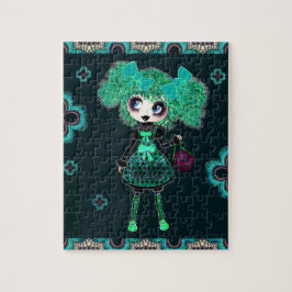 Quebra-cabeça Kawaii Girl PinkyP emerald Gothloli