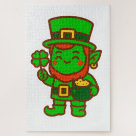 Quebra-cabeça Kawaii Lucky Leprechaun
