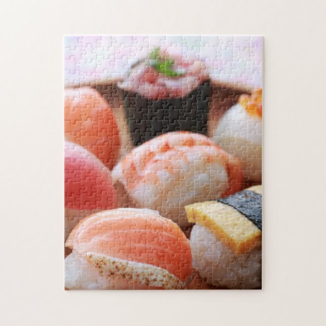 Quebra-cabeça Kawaii Nigiri – A Sweet Sushi Selection (Vertical)