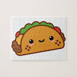 Quebra-cabeça Kawii Taco Face