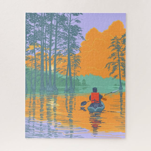 Quebra-cabeça Kayak Puzzle (Vertical)