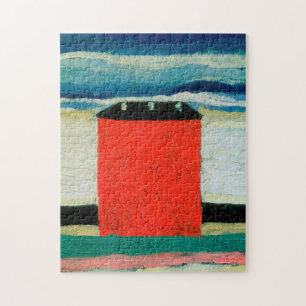 Quebra-cabeça Kazimir Malevich - Casa Vermelha