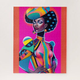 Quebra-cabeça Ken Gage Art, em exposição internacional