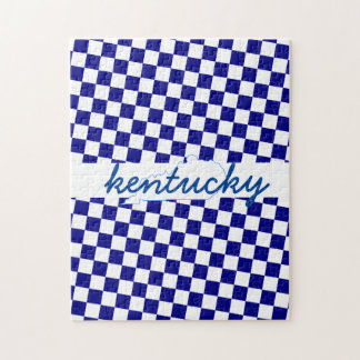 Quebra-cabeça Kentucky Wildcat Fan Gift Challenging Blue Puzzle
