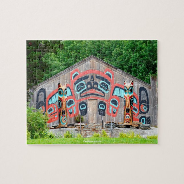 Quebra-cabeça Ketchikan Alasca (Horizontal)