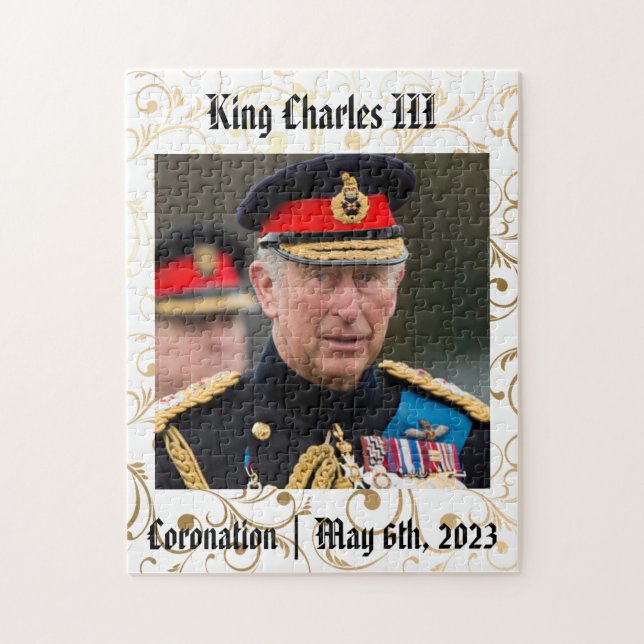 Quebra-cabeça King Charles III Coronation (Vertical)