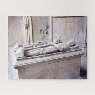 Quebra-cabeça King Duarte & Queen Eleanor Batalha Tomb Portugal