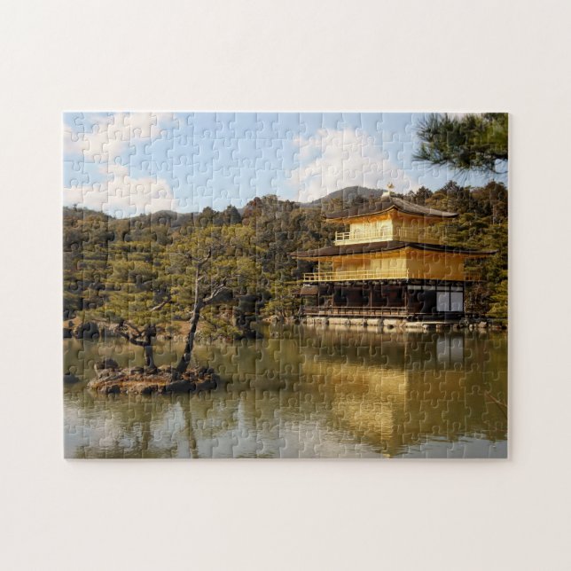 Quebra-cabeça Kinkakuji (O Pavilhão do Ouro) (Horizontal)
