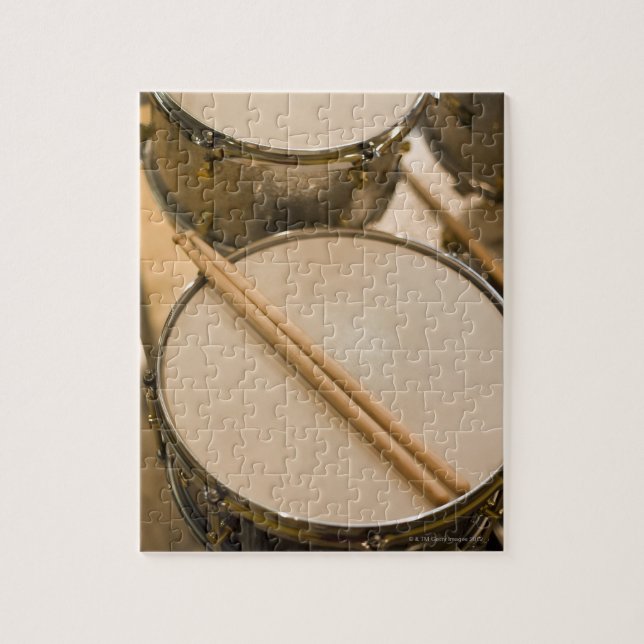 Quebra-cabeça Kit de tambor 3 (Vertical)