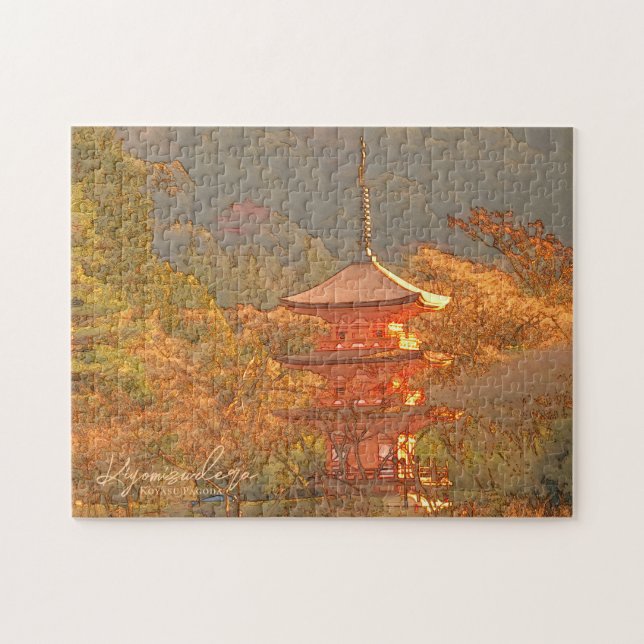 Quebra-cabeça Kiyomizu-dera (Koyasu Pagoda) (Horizontal)