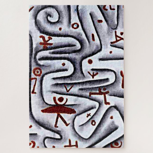 Quebra-cabeça Klee - Área de Altos Espíritos (Vertical)