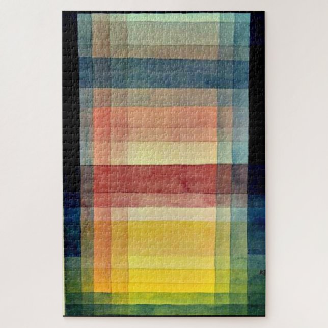 Quebra-cabeça Klee - Arquitetura da planície (Vertical)