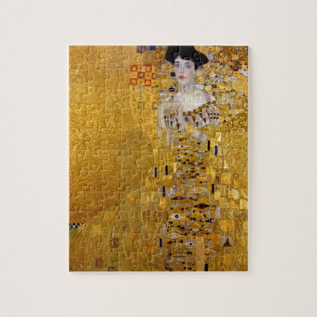 Quebra-cabeça Klimt , “ Adele Bloch-Bauer I ” (Vertical)