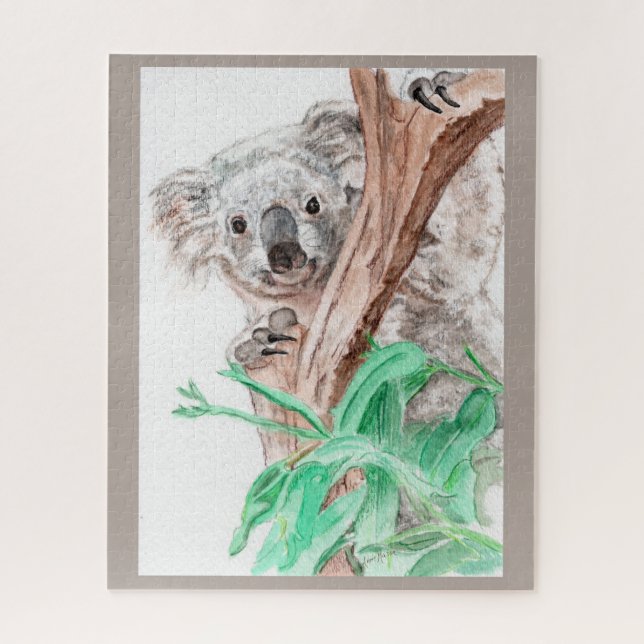 Quebra-cabeça Koala, Peek-a-Boo (Vertical)