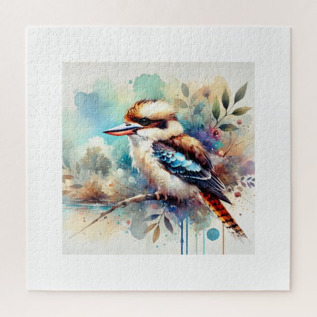 Quebra-cabeça Kookaburra in Light 230824AREF128 - Watercolor (Vertical)