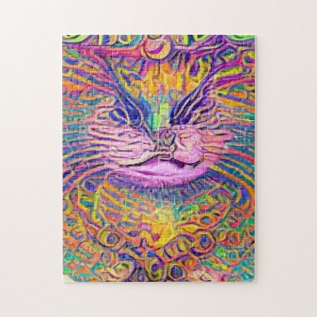 Quebra-cabeça kool katz esquisito (Vertical)