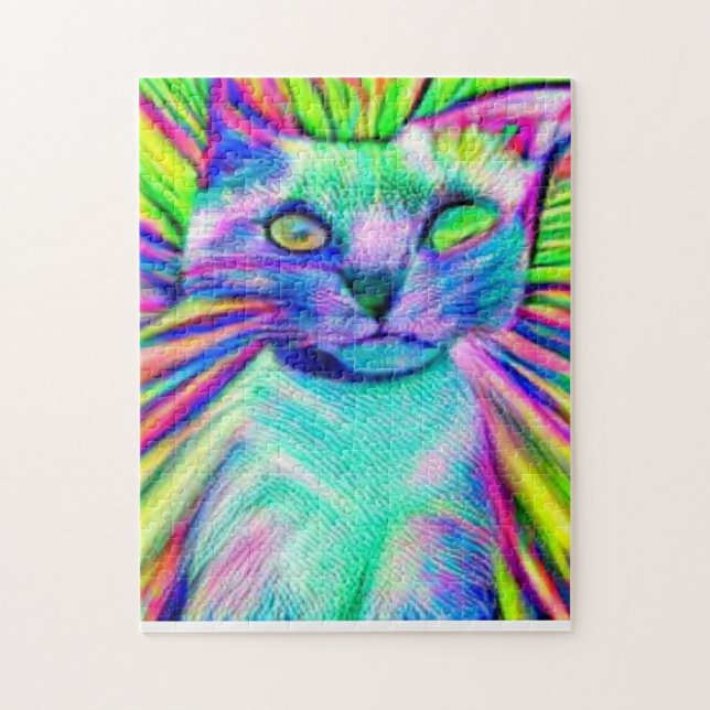 Quebra-cabeça kool katz esquisito (Vertical)
