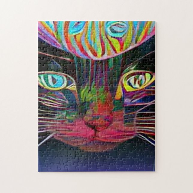 Quebra-cabeça kool katz esquisito (Vertical)