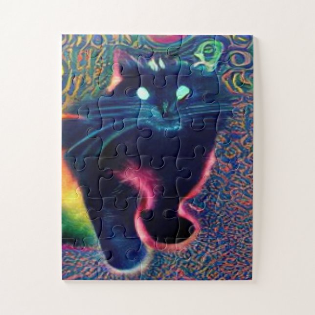 Quebra-cabeça kool katz esquisito (Vertical)