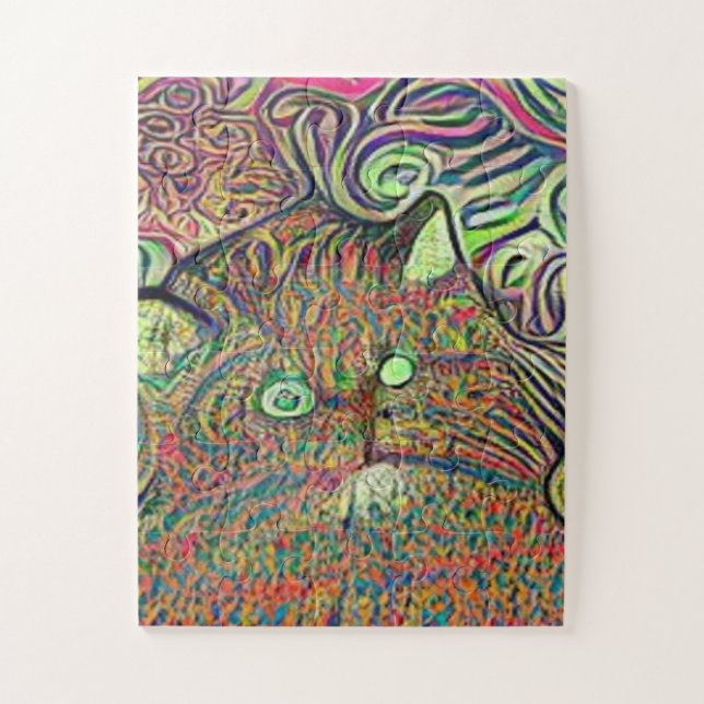 Quebra-cabeça kool katz esquisito (Vertical)
