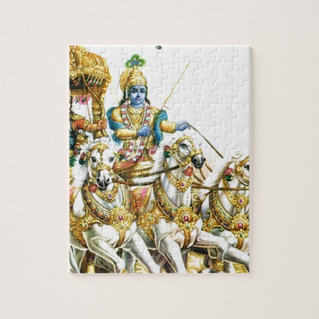 QUEBRA-CABEÇA KRISHNA EM MAHABHARAT (Vertical)