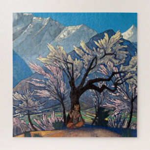Quebra-cabeça “Krishna - Primavera em Kulu” por Nicholas Roerich