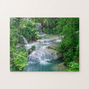 Quebra-cabeça Krushuna Waterfall Krushunski Vodopadi Bulgária