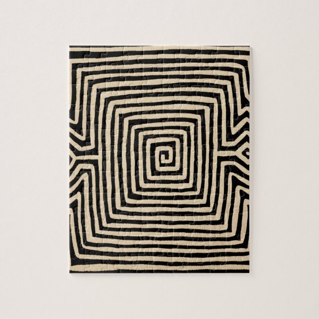 Quebra-cabeça Kuna Indian Tortuga (Vertical)