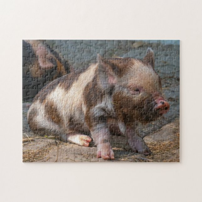 Quebra-cabeça Kune Piglet (Horizontal)