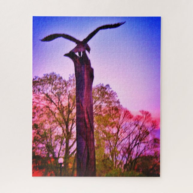 Quebra-cabeça La Crosse Eagle (Vertical)