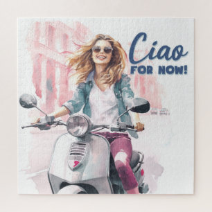 Quebra-cabeça La Dolce Vita: Uma Viagem Vespa Através Da Itália