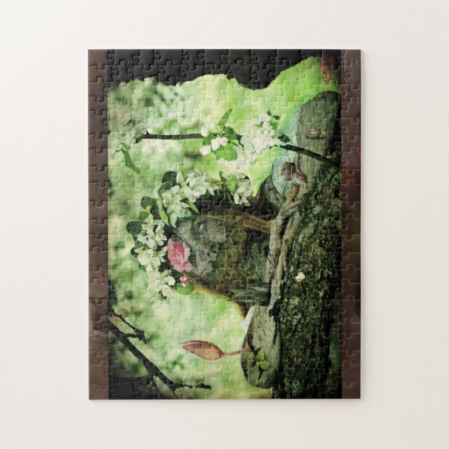 Quebra-cabeça La Dormeuse du verger – Puzzle gothique (Vertical)