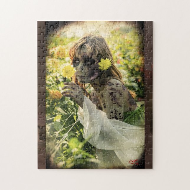 Quebra-cabeça La Fleur du silence – Puzzle gothique (Vertical)
