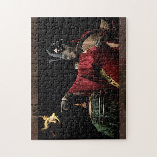 Quebra-cabeça La Gardienne des Flammes – Puzzle gothique (Vertical)