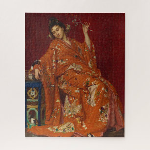 Quebra-cabeça La Japonaise por Emile Villa Vintage Oriental Art