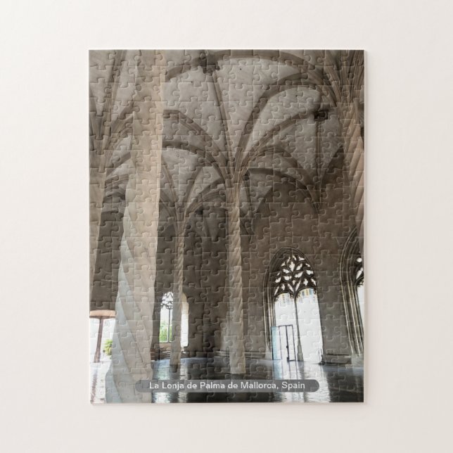 Quebra-cabeça La Lonja de Palma de Mallorca, Espanha, em um (Vertical)