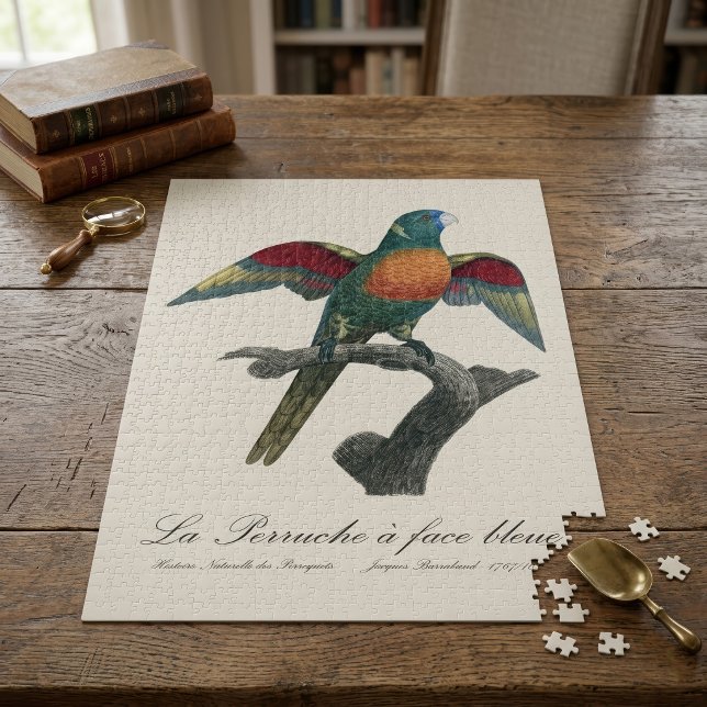 Quebra-cabeça La Perruche é um sangramento facial (Coconut Lorikeet, Trichoglossus haematodus. Jigsaw Puzzle)