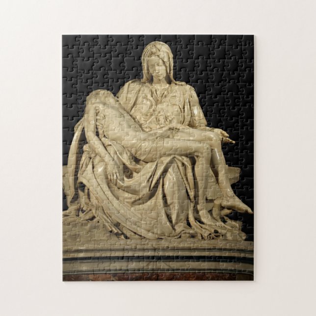 Quebra-cabeça La Pieta de Michelangelo (Vertical)