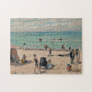 Quebra-cabeça La Plage de Fort-Mahon   Albert André
