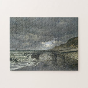 Quebra-cabeça La Pointe de la Hève Low Tide Monet Fine Art