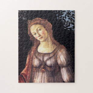Quebra-cabeça La Primavera em detalhes por Sandro Botticelli