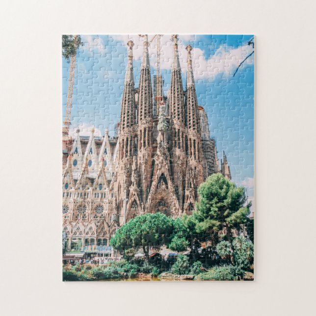Quebra-cabeça La Sagrada Familia (Vertical)