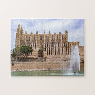 Quebra-cabeça La Seu, a Catedral de Palma de Maiorca - Espanha