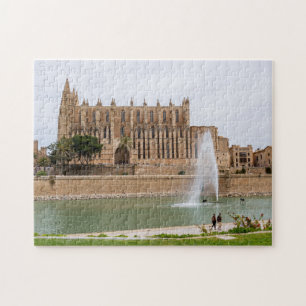 Quebra-cabeça La Seu, a Catedral de Palma de Maiorca - Espanha