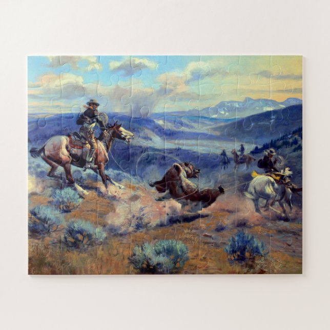 Quebra-cabeça Laços e Cavalos Velozes São Mais Seguros que Chumb (Horizontal)