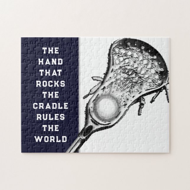 Quebra-cabeça Lacrosse Novelty Gifts (Horizontal)